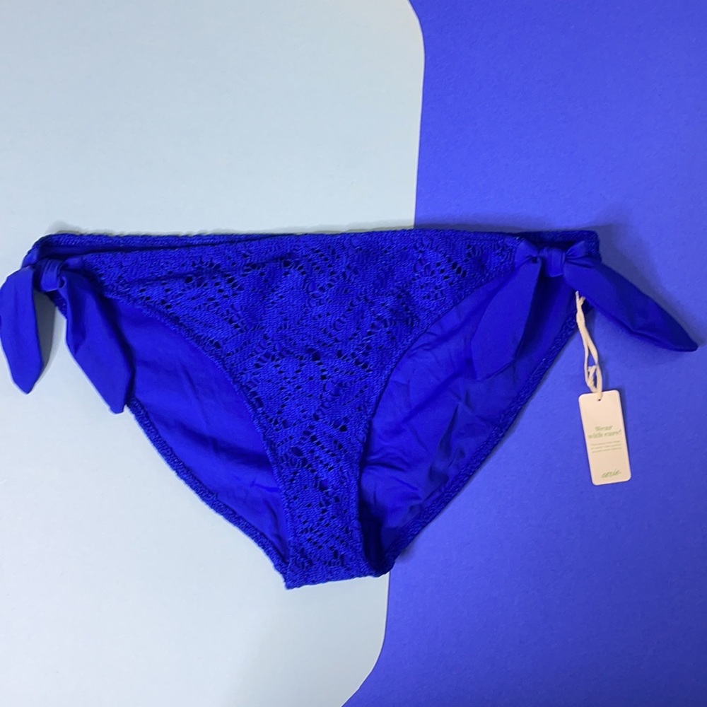 Aerie Blue Lace Bikini Bottom